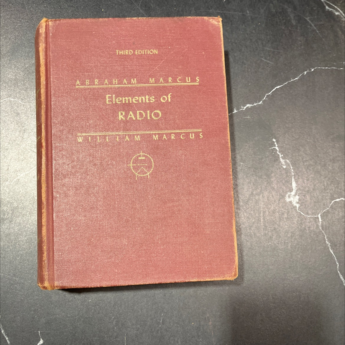 elements of radio book, by abraham marcus and william marcus, 1953 Hardcover